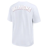 Men's Jordan Brand White Oklahoma Sooners Statement 2-Hit Max90 T-Shirt