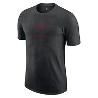 T-shirt Nike Oklahoma Sooners délavé Max90 anthracite pour homme
