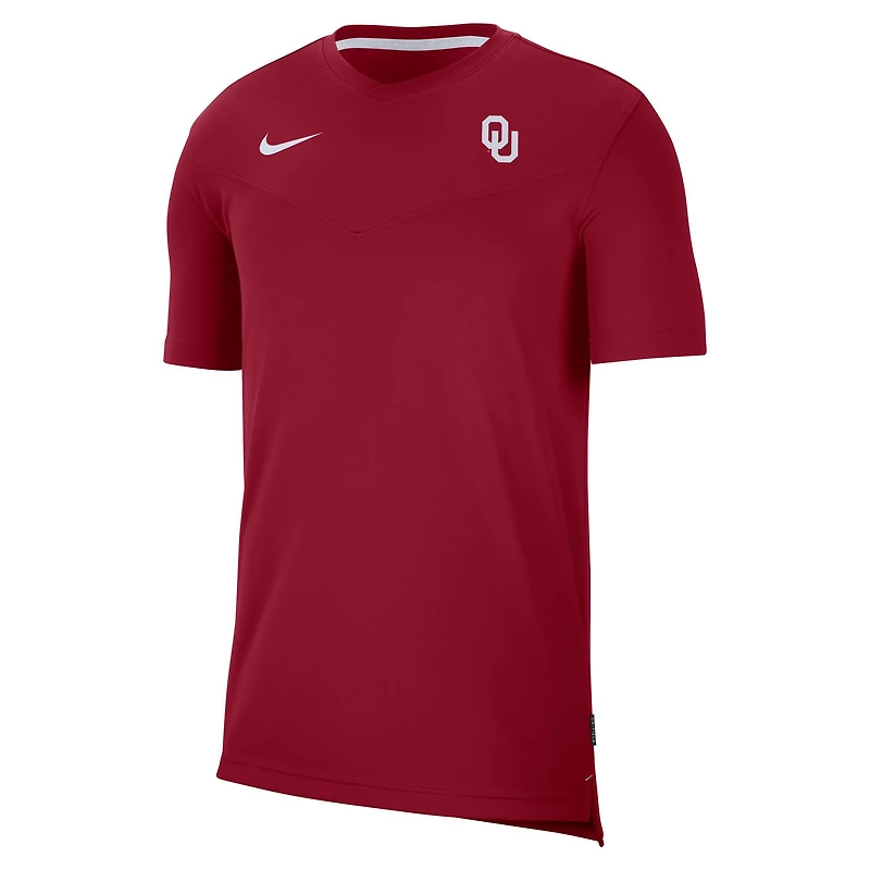 T-shirt de performance anti-UV Nike Oklahoma Sooners 2022 pour homme
