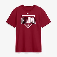 Men's Nike Crimson Oklahoma Sooners Baseball Club T-Shirt