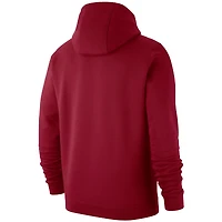Sweat à capuche Nike Crimson Oklahoma Sooners Big Swoosh Club pour homme