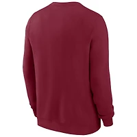 Sweat-shirt Nike Crimson Oklahoma Sooners Legacy Classic pour homme