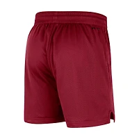 Short de performance en maille Nike Oklahoma Sooners pour homme, cramoisi