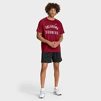 T-shirt Nike Performance Ready Raglan Dri-FIT pour homme, couleur cramoisie, Oklahoma Sooners