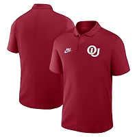Polo Nike Crimson Oklahoma Sooners Primetime Victory Legacy Vault Performance pour homme