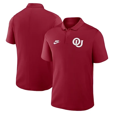 Polo Nike Crimson Oklahoma Sooners Primetime Victory Legacy Vault Performance pour homme
