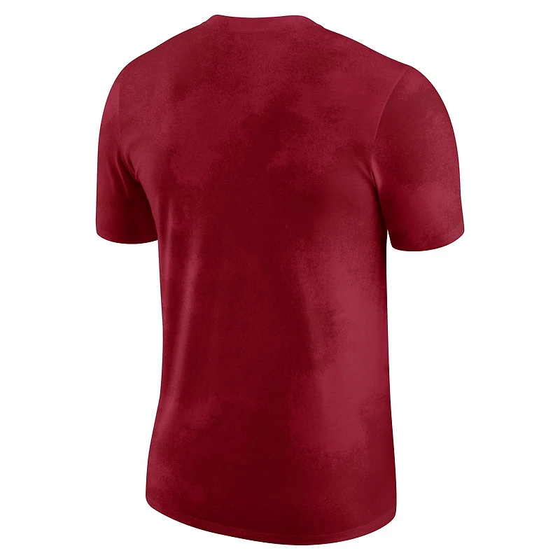 T-shirt pour homme Nike Crimson Oklahoma Sooners Team Stack