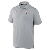 Polo Nike gris Oklahoma Sooners Par Dri-FIT pour homme