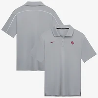 Men's Nike Gray Oklahoma Sooners Par Dri-FIT Polo