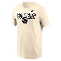 T-shirt Nike Natural Oklahoma Sooners pour homme, coupe audacieuse et tendance