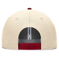 Casquette ajustable Nike Natural Oklahoma Sooners Rise Legacy pour homme
