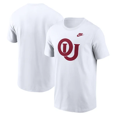 T-shirt Nike pour homme avec logo alternatif Oklahoma Sooners Legacy - Blanc