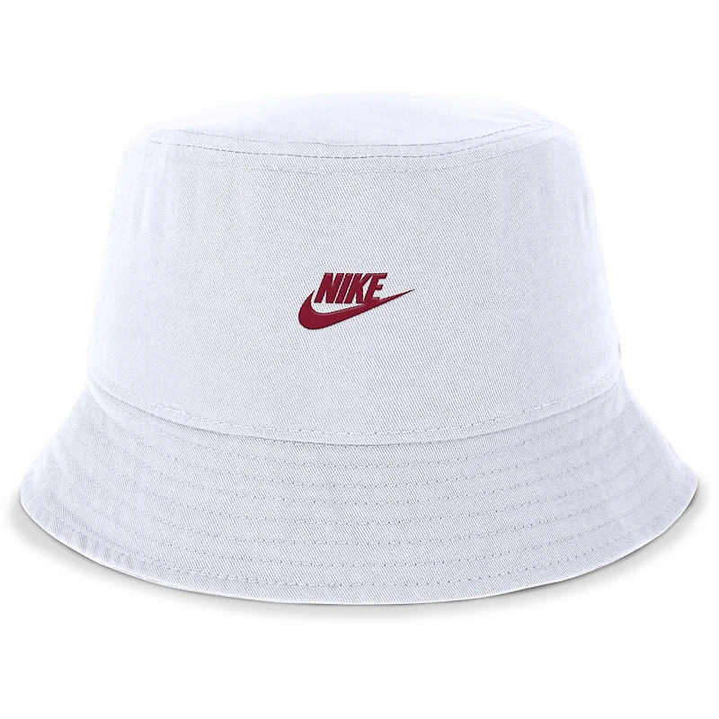Men's Nike White Oklahoma Sooners Legacy Apex Bucket Hat