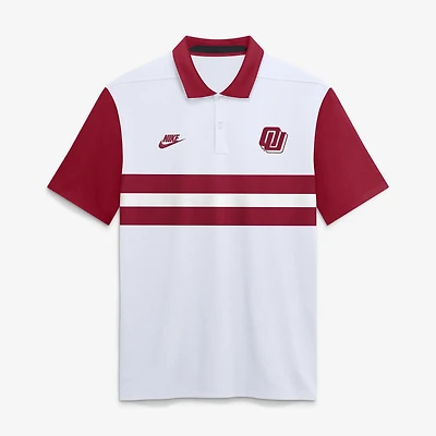 Polo Nike Dri-FIT Legacy Vapor Logo blanc pour homme
