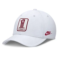 Casquette Nike blanche Oklahoma Sooners Rise Academic Dri-FIT Flex pour homme