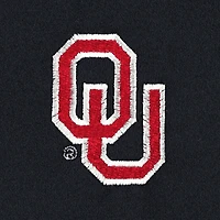 Haut à glissière quart de performance Oklahoma Sooners Perth Peter Millar pour hommes, noir