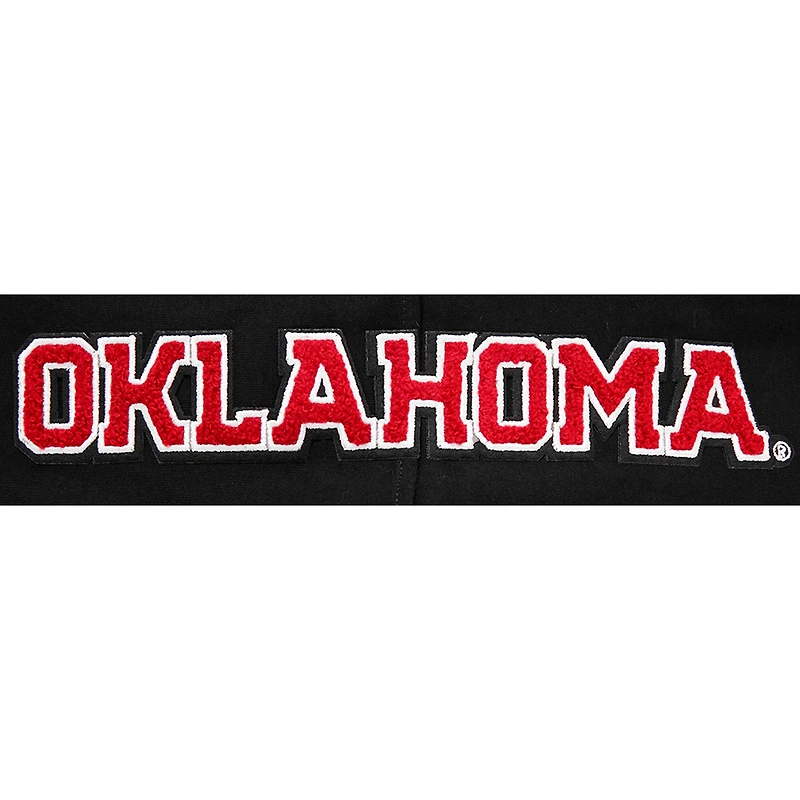 Sweat à capuche Pro Standard noir Oklahoma Sooners pour hommes