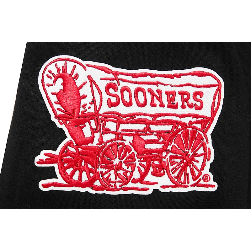 Sweat à capuche Pro Standard noir Oklahoma Sooners pour hommes