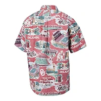 Chemise boutonnée scénique Reyn Spooner Crimson Oklahoma Sooners pour homme