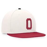 Casquette ajustable Top of the World pour homme avec logo Cardinal Oklahoma Sooners blanc