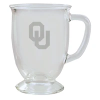 Oklahoma Sooners 16oz. Etched Cafe Mug