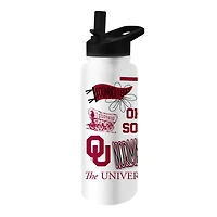 Oklahoma Sooners 34oz. Native Quencher Bottle