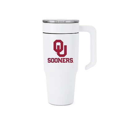 Gobelet en acier inoxydable avec logo des Sooners de l'Oklahoma (1 litre)