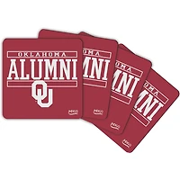 Oklahoma Sooners Alumni 4-Pack Neoprene Coaster Set