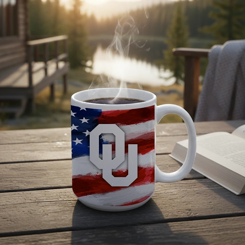 Oklahoma Sooners Two-Pack 15oz. Americana Mug Set