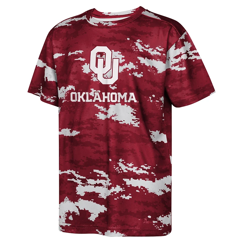 Preschool Crimson Oklahoma Sooners Scrimmage T-Shirt
