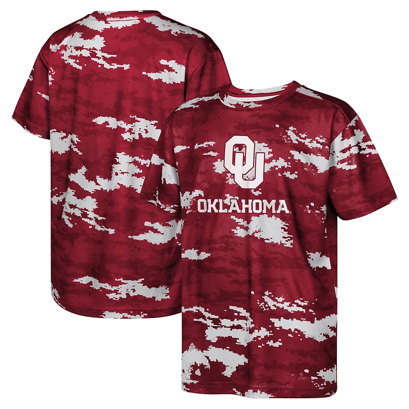 Preschool Crimson Oklahoma Sooners Scrimmage T-Shirt