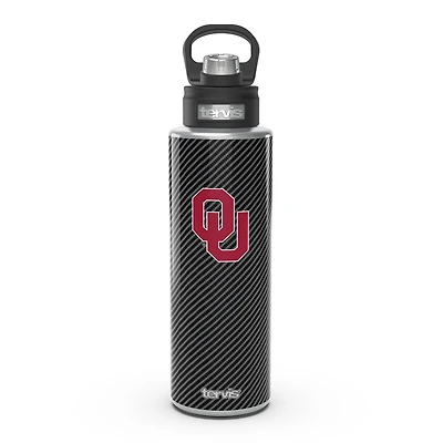 Tervis Oklahoma Sooners 40oz. Bouteille d'eau à large goulot en fibre de carbone