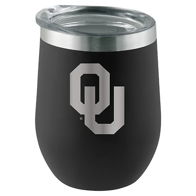 The Memory Company Oklahoma Sooners 16oz. Gobelet sans pied en acier inoxydable