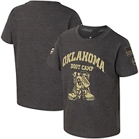 Toddler Colosseum Charcoal Oklahoma Sooners OHT Military Appreciation Boot Camp T-Shirt