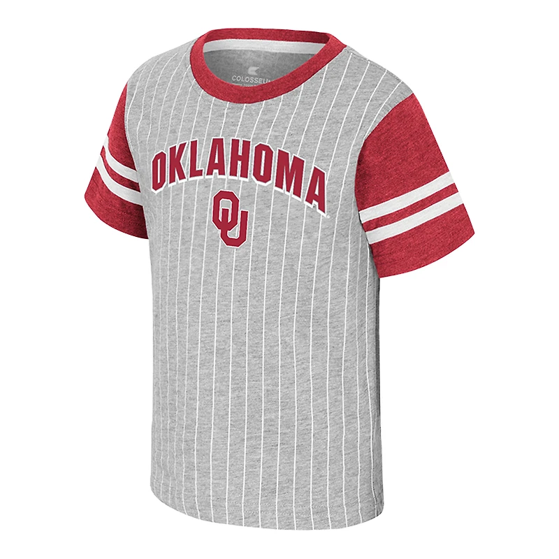 Toddler Colosseum Heather Gray Oklahoma Sooners Airball T-Shirt