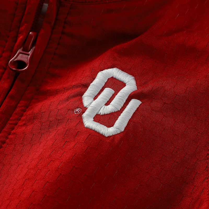 Toddler Garb Crimson Oklahoma Sooners Sterling Quarter-Zip Pullover