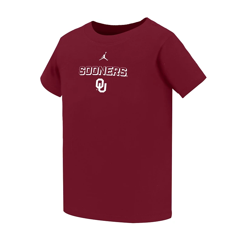 Toddler Jordan Brand Crimson Oklahoma Sooners Legend Performance T-Shirt