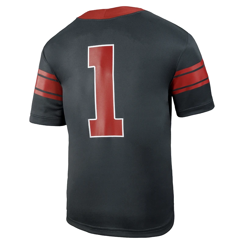 Maillot de jeu réplique Jordan Brand n° 1 Crimson des Oklahoma Sooners Untouchable pour tout-petit