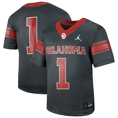 Maillot de jeu réplique Jordan Brand n° 1 Crimson des Oklahoma Sooners Untouchable pour tout-petit