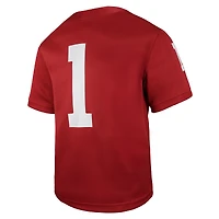 Maillot de jeu réplique Jordan Brand n° 1 Crimson des Oklahoma Sooners Untouchable pour tout-petit