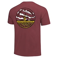 Unisex Crimson Oklahoma Sooners Scenic Comfort Colors T-Shirt