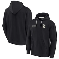 Unisex Fanatics Black Oklahoma Sooners Elements Super Soft Fleece Pullover Hoodie
