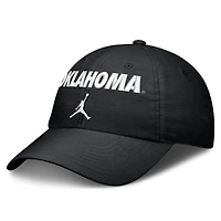 Unisex Jordan Brand Black Oklahoma Sooners 2026 On-Field Gameday Club Adjustable Hat