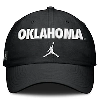 Unisex Jordan Brand Black Oklahoma Sooners 2026 On-Field Gameday Club Adjustable Hat