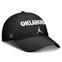 Unisex Jordan Brand Black Oklahoma Sooners 2026 On-Field Gameday Club Adjustable Hat