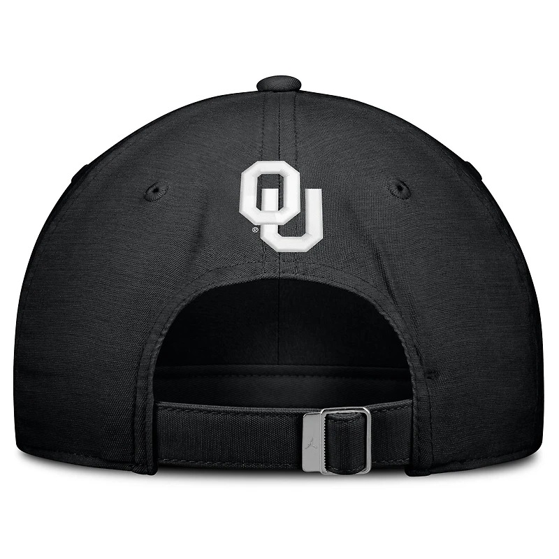 Unisex Jordan Brand Black Oklahoma Sooners 2026 On-Field Gameday Club Adjustable Hat