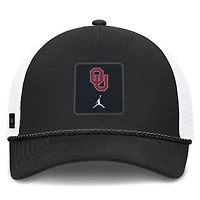 Unisex Jordan Brand Crimson Oklahoma Sooners 2026 On-Field Gameday Rope Trucker Adjustable Hat