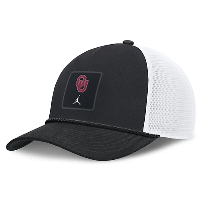 Unisex Jordan Brand Crimson Oklahoma Sooners 2026 On-Field Gameday Rope Trucker Adjustable Hat