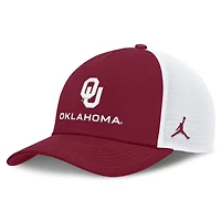 Unisex Jordan Brand Crimson Oklahoma Sooners 2026 On-Field Gameday Trucker Hat