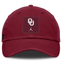 Casquette unisexe Jordan Brand Crimson Oklahoma Sooners 2026 Sideline Club ajustable